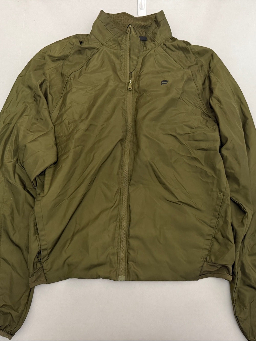 Fabletics Men’s Olive Zip-Up Performance Jacket